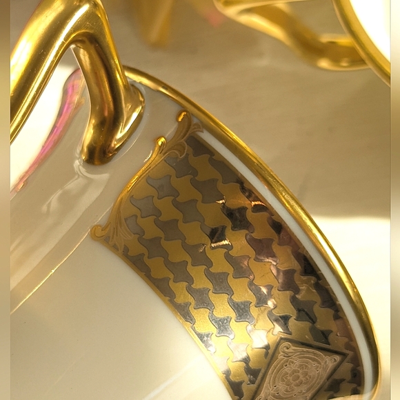 Lenox Haute Couture Footed Cup ⭐ Set of 3 Teacups Mugs $270 - Picture 10 of 16